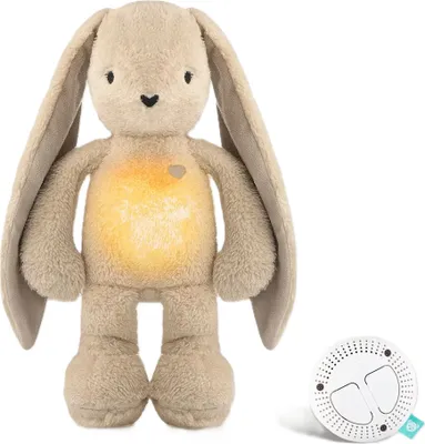 Zdjęcie produktu dla Szumiący królik 5w1 z lampką Beżowy / Szumisie