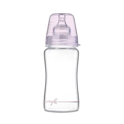 Obrázek produktu pro LOVI skleněná kojenecká láhev Diamond Glass Baby Shower Girl 250 ml 74/204girl