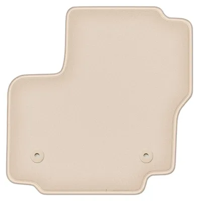 Produktbild von DURBAN Beige Velours-Fahrerfußmatte für Ford Galaxy MK2 Minivan (2012-2015)