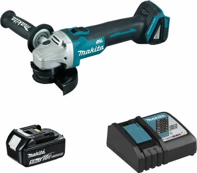 Immagine prodotto di Mini smerigliatrice angolare MAKITA DGA504RT1-SK (1 x 5,0 Ah + DC18RC)