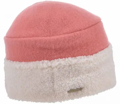 Productafbeelding van Seeberger muts met teddy-webpel, rood, maat: one size