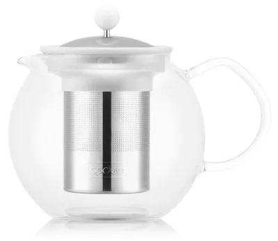 Image de Théière à piston 1l blanc - Bodum - 1801-486-16 - assam