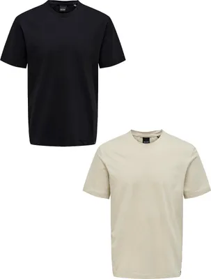 Produktbild von T-Shirt 2er-Set Rundhals Kurzarm |