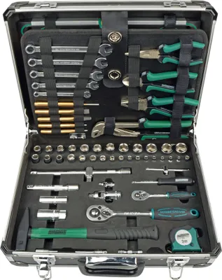 Produktbild von Brüder Mannesmann 160-teiliges Werkzeug-Set 29078