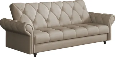 Produktbild von MIRJAN24 Schlafsofa Bona, Sofa mit Bettkasten und Schlaffunktion, Holzfüße in der Farbe Schwarz, 240x90x90 cm (Farbe: Paros 2)