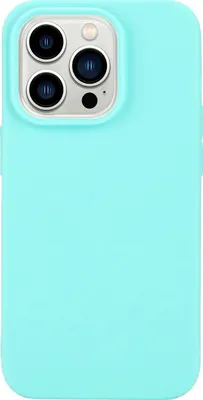 Produktbild von Mobigear Colors iPhone 14 Pro Max Hülle Flexibles TPU Backcover - Blau