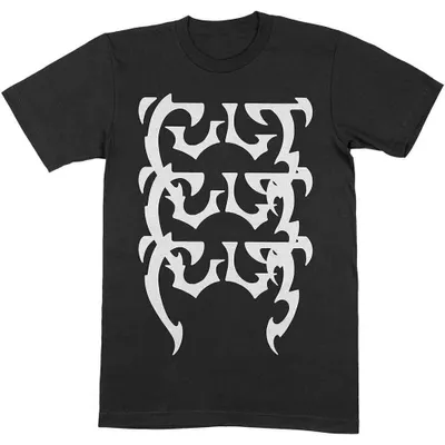 Zdjęcie produktu dla The Cult Repeating Logo Black M Koszulka
