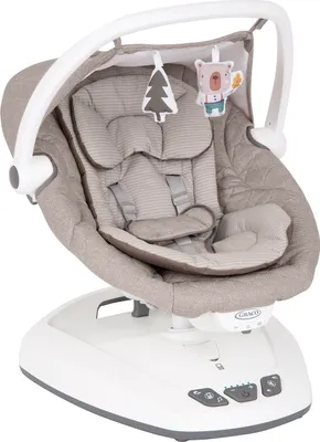 Produktbild von Graco Move with Me® elektrische Babyschaukel mit Vibration & Musik, ab Geburt bis 9 Monate, Little Adventures