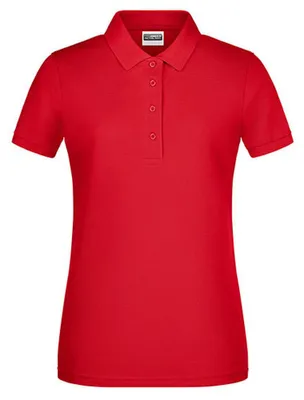 Produktbild von James and Nicholson - "Basic" Poloshirt für Damen LT2538 (M) (Rot)