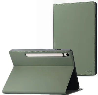 Image de Étui Accezz Classic pour tablette Samsung Galaxy Tab S9 11,0 pouces / S10 Lite / S10 FE / S9 FE 10,9 pouces - Vert