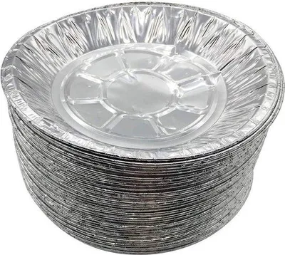 Immagine prodotto di 50 stampi in alluminio da 6 pollici per torte e quiche – Accessori da forno
