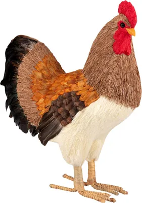 Produktbild von 2x Henne aus Naturmaterialien Ostern Osterdeko 49 cm