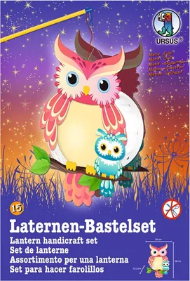 Obrázok produktu pre Súprava na výrobu lampášov Easy Line 15 Owl