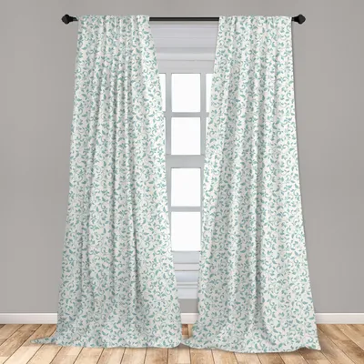 Produktbild von Abakuhaus, Fenstervorhänge, Victorian Blume, 2-Panel-Set, 150 x 225 cm
