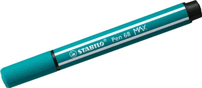 Obrázok produktu pre STABILO Pen 68 MAX, 1 farba/farieb, Tyrkysová, 5 mm, 1 mm, Tyrkysová, Kolo