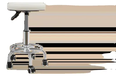 Immagine prodotto di Sgabello con rotelle, regolabile in altezza, girevole a 360°, MR2GNG-001000
