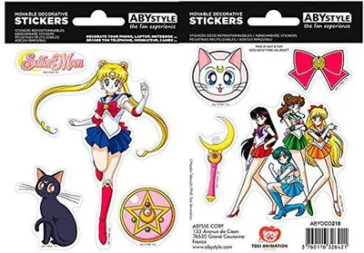 Produktbild von SAILOR MOON -Stickers - 16x11cm/ 2 sheets - Sailor Moon