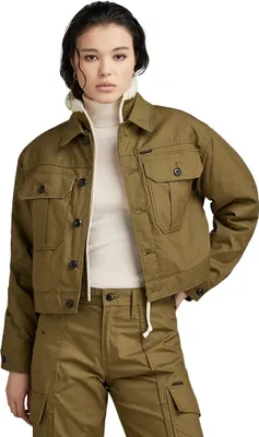 Produktbild von G-star Cropped Hunter Jacke Grün S Frau Grün S