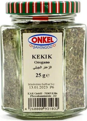 Produktbild von Oregano Onkel Kekik | Gewürz | gerebelt | 20 g