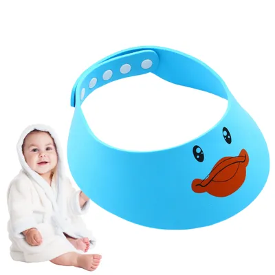Produktbild von Baby-Kopfwaschhimmel/Badekarussell - blaue "Ente"