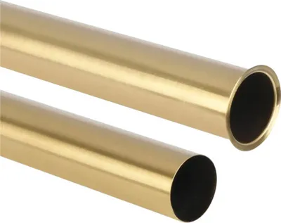 Produktbild von Differnz Tauchrohr Ø32 mm x 295 mm gold matt 30.414.86