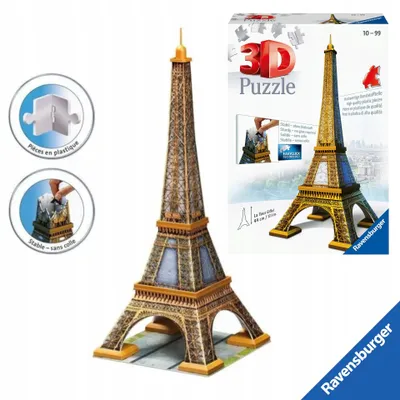 Produktbild von Ravensburger 3D Puzzle Eiffelturm Paris 216 Teile
