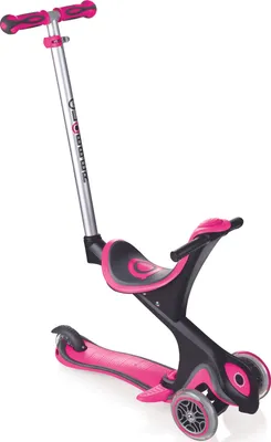 Produktbild von Scooter Kinderroller Dreirad Laufrad Globber Evo Comfort 5in1 pink