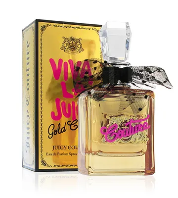 Zdjęcie produktu dla Juicy Couture Gold Couture, Kobiety, 100 ml, Butelka jednorazowa, Spray, 1 szt.