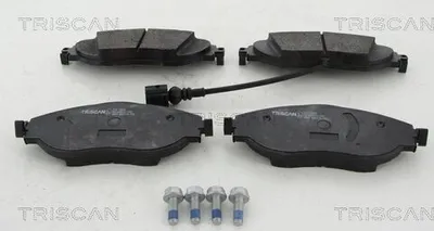 Produktbild von TRISCAN 8110 29098 Bremsbeläge Satz Vorne Bremsklötze für VW Golf VII Schrägheck (5G1, BQ1, BE1, BE2) Passat Variant (3G5, CB5) Golf VII Variant