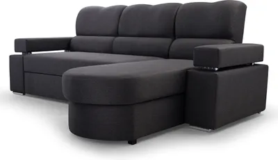 Produktbild von Ecksofa Sofa Couch DL-Klapp-System Schlaffunktion Bettkasten MAGIC + RECHTS BAH 35
