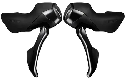 Produktbild von Shimano 2x10s STI-Hebelpaar Road Mech. STI ohne Bremskörper schwarz