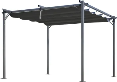 Image de Aga Pavillon de jardin 3x3 m Gris