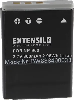 Produktbild von EXTENSILO Akku kompatibel mit Maginon DC-5080, DC-6800, DC-6600 Kamera (800 mAh, 3,7 V, Li-Ion)