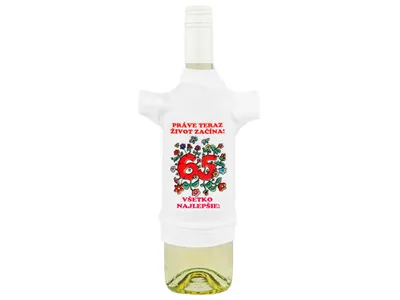 Obrázok produktu pre Tričko na fľašu k šesťdesiatpäťke
