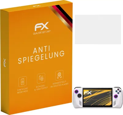 Produktbild von atFoliX FX-Antireflex 3x Schutzfolie kompatibel mit Asus ROG Ally RC71L (2023) Displayfolie