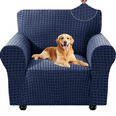 Produktbild von Sesselschoner 1 Sitzer Dunkelblau 85-115cm