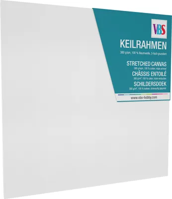 Produktbild von VBS Keilrahmen 25 x 25 cm, 18 mm Leistenhöhe