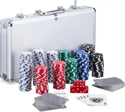 Immagine prodotto di Borsa da poker con 300 fiches