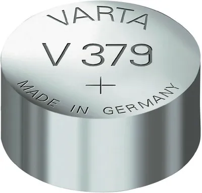 Produktbild von VARTA Silber-Oxid Uhrenzelle V379 (SR63) 1,55 Volt