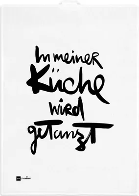 Immagine prodotto di PPD Wird getanzt kitchen towel, Küchenhandtuch, Geschirrtuch, Handtuch, Leinen / Baumwolle, 70 x 50 cm, 185502038