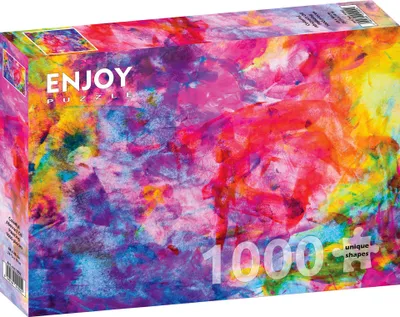 Produktbild von ENJOY-1092 - Buntes abstraktes Ölgemälde, Puzzle, 1000 Teile