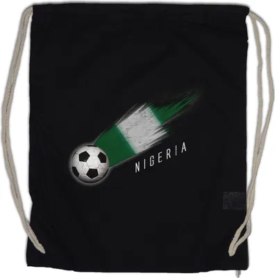 Produktbild von Urban Backwoods Nigeria Football Comet I, Turnbeutel, Farbe: Schwarz