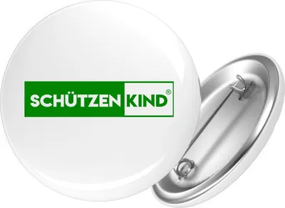 Produktbild von Huuraa Button Schützenkind Modern 59mm rund mit Sicherheitsnadel Ansteckbutton Geschenkidee