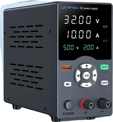 Obrázek produktu pro Laboratorní zdroj, nastavitelné výstupní napětí, bezpečnostní zařízení, GC3010H 32V 10A