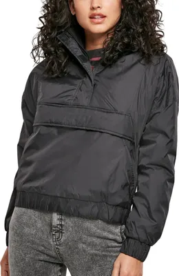 Produktbild von Urban Classics Ladies - Panel Padded Pull Over Jacke - 4XL