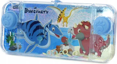Immagine prodotto di Gioco d'acqua Console Dinosauri Gioco di pazienza Gioco del lancio degli anelli Giocattolo retrò Bambini 15 cm