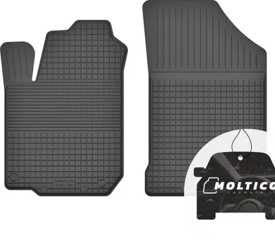 Immagine prodotto di Tappetini anteriori in gomma con bordo Tappetini per auto Tappetini in gomma per auto Set di 2 pezzi su misura - adatto per Hyundai i40 2011-2019