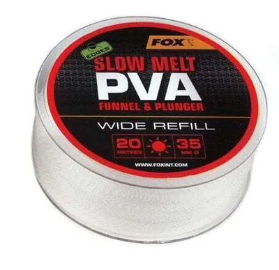 Immagine prodotto di Fox Fishing Edges PVA Mesh Refill Slow Melt Wide 20 m 35 mm PVA punčocha