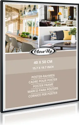Produktbild von Posterrahmen 40 x 50 cm schwarz