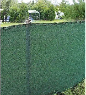 Produktbild von Ibenzoa® Sichtschutzplane Grün 1,50 x 10 m – 150 g/m² Polyethylen, 85% Sichtschutz, wetterfest, Windschutz für Garten & Terrasse